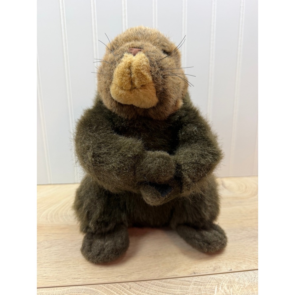Smithsonian Oceanic Collection Sea Otter Plush 1995 Soundprints Vintage Toy 11in